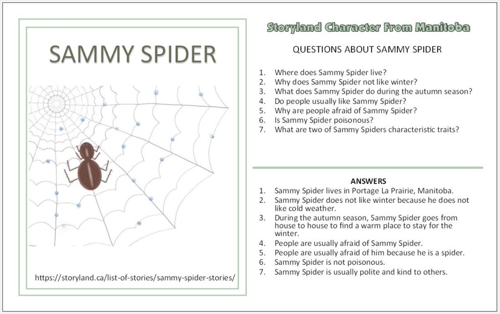 Sammy Spider Stories