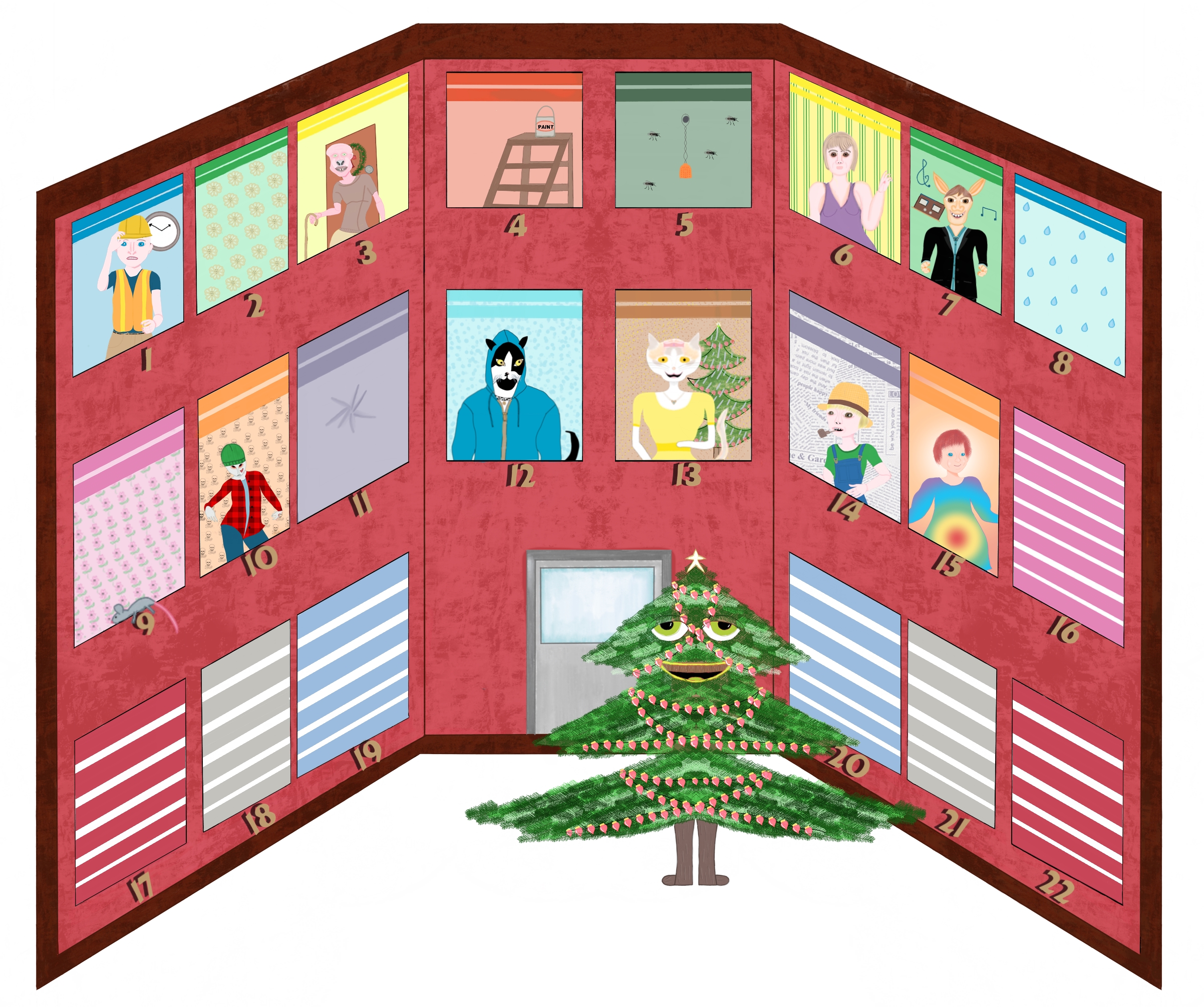 Apartment 15 – A Colourful Christmas