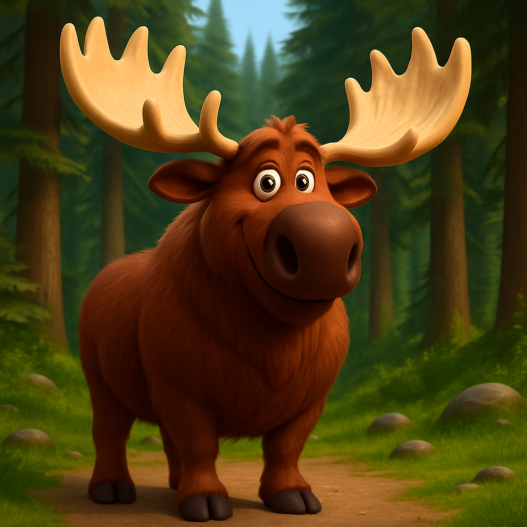 Canada Moose and the Cowardly Cougar