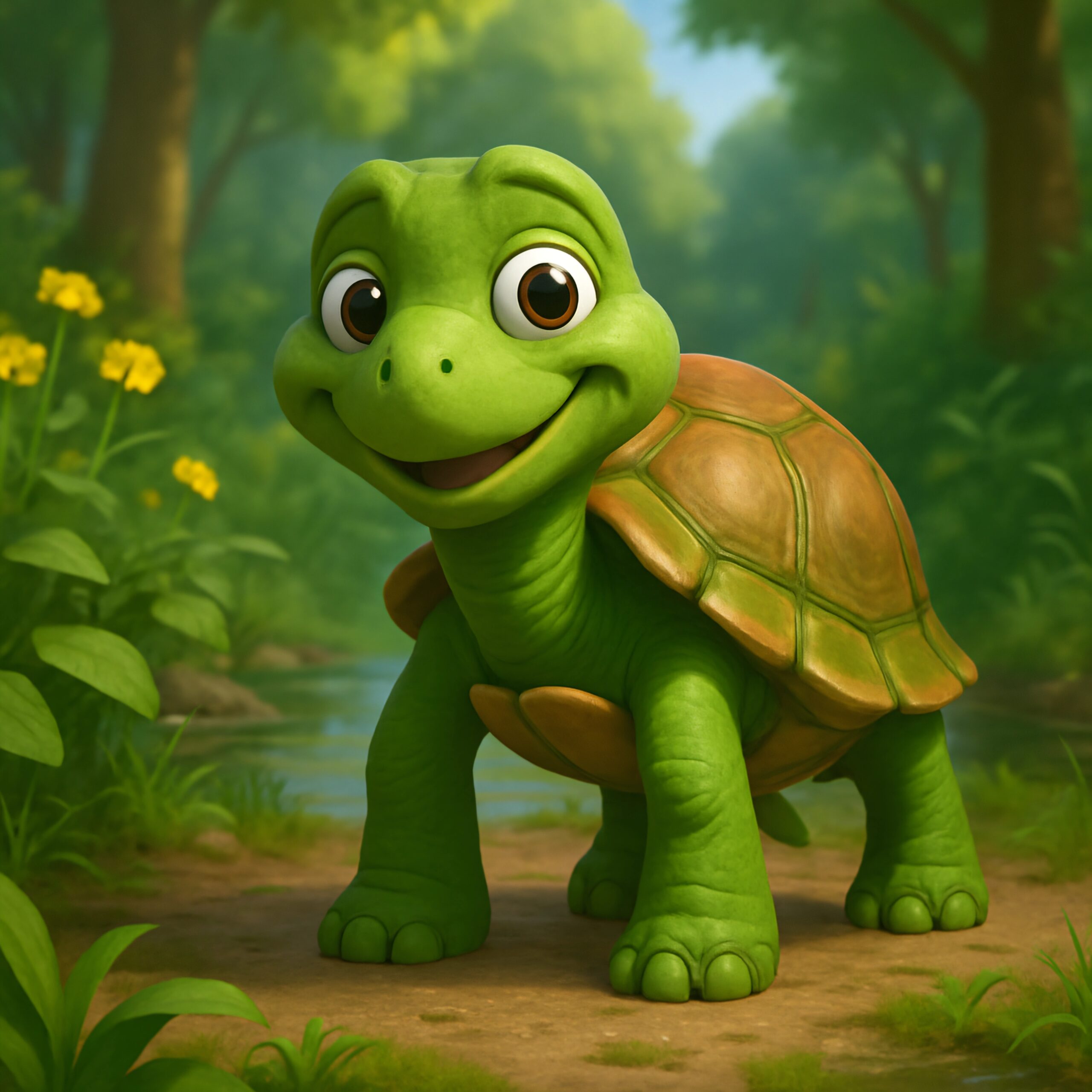 A Helping Turtle