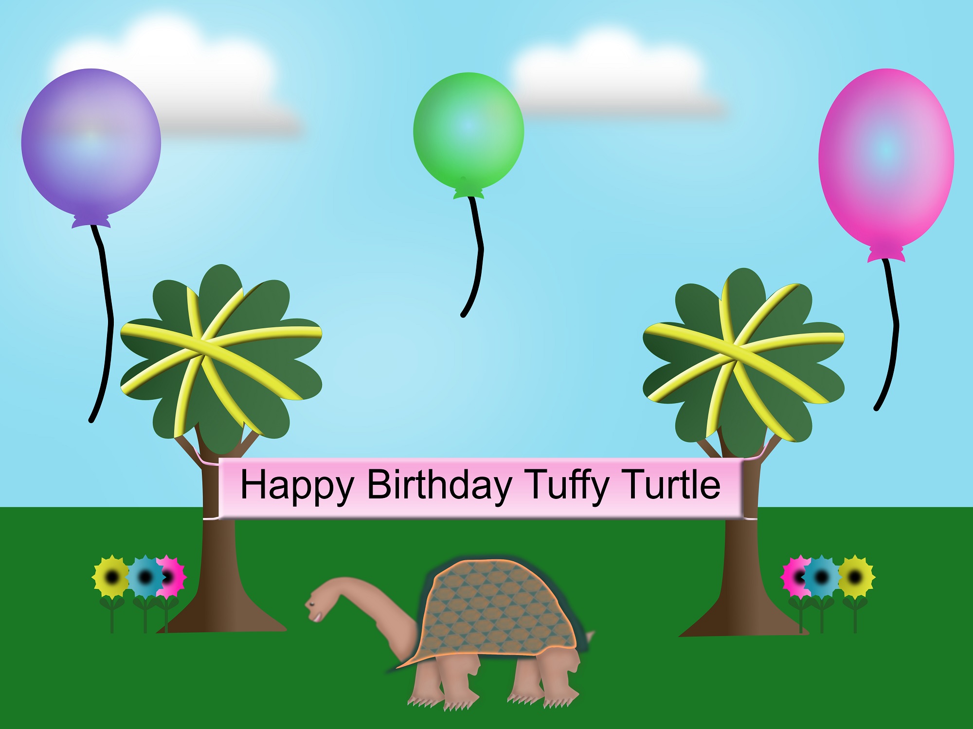 Tuffy Turtle Birthday