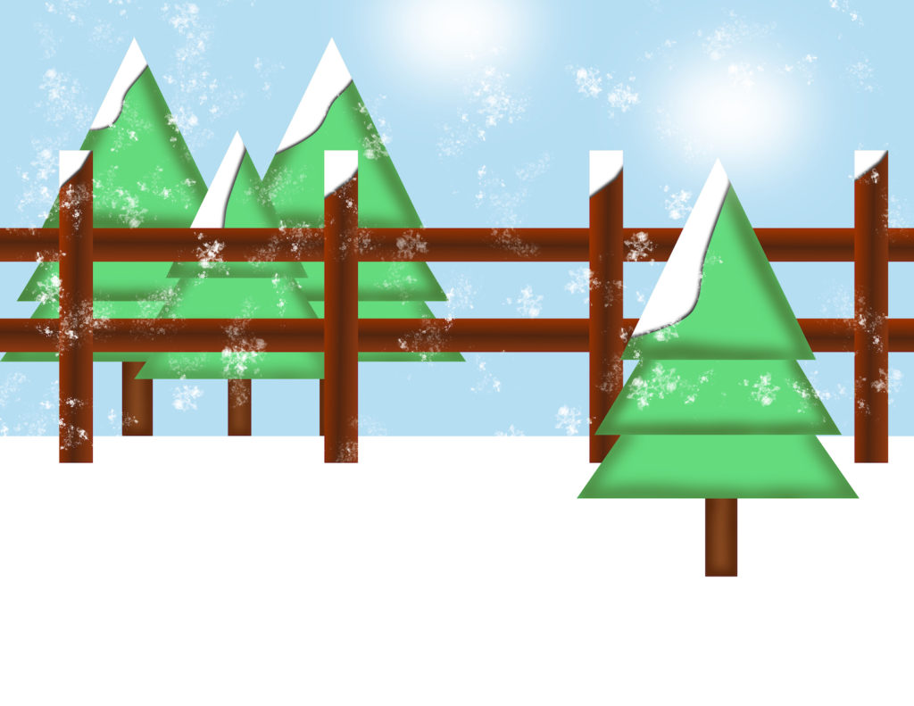 Storyland - winter scene