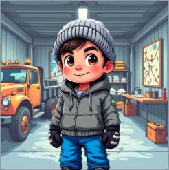 Sammy the Snowplough Driver