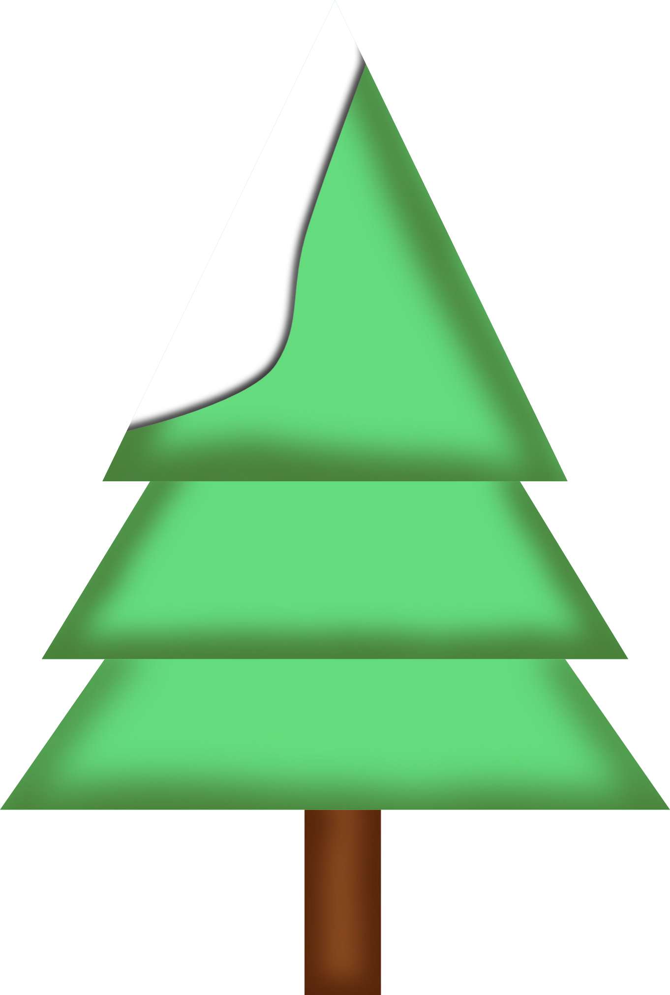 Tree Asset with Snow