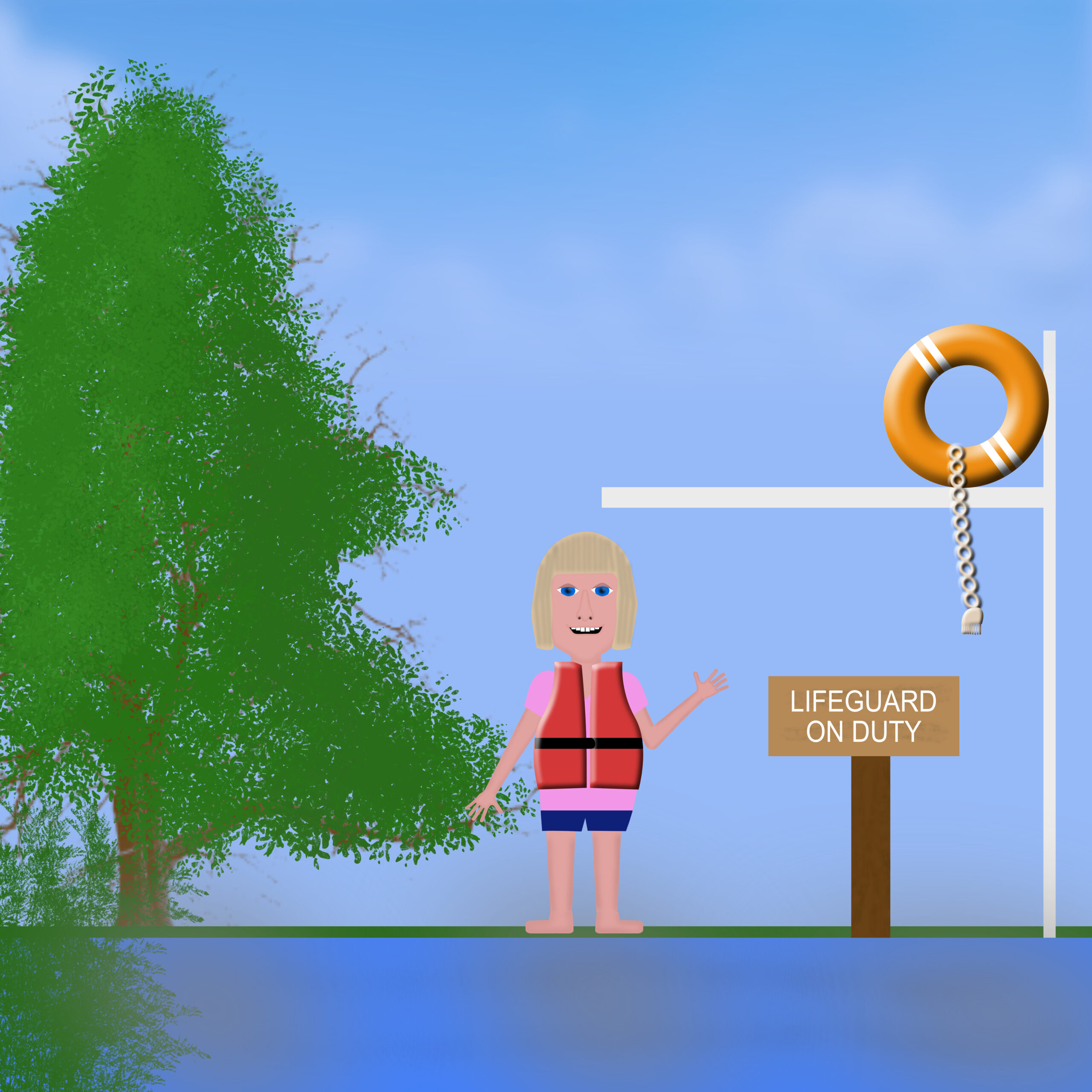 Libby the Lifeguard