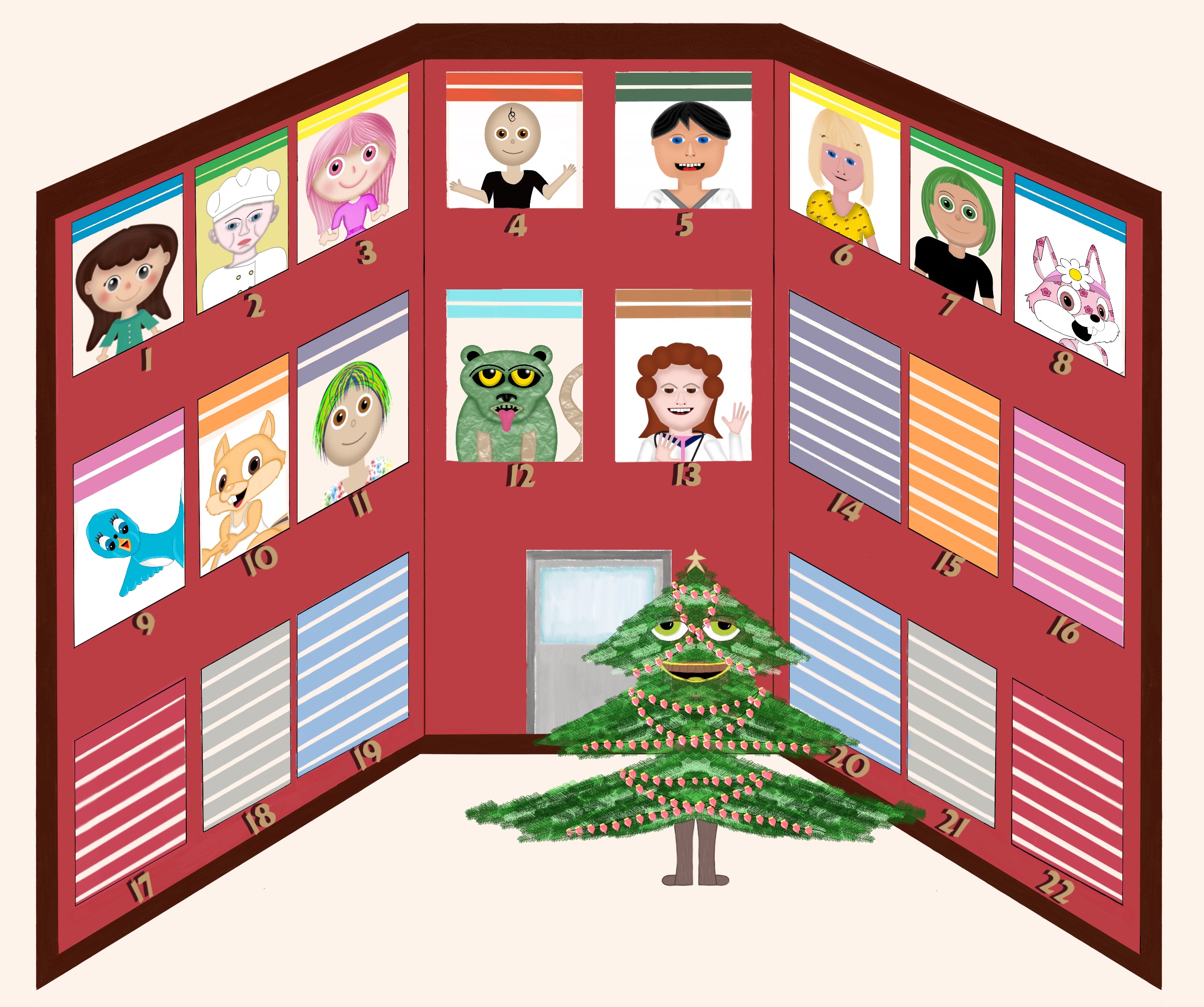 Christmas Building 2024 – Apartment 13 – Dollie the Doctor