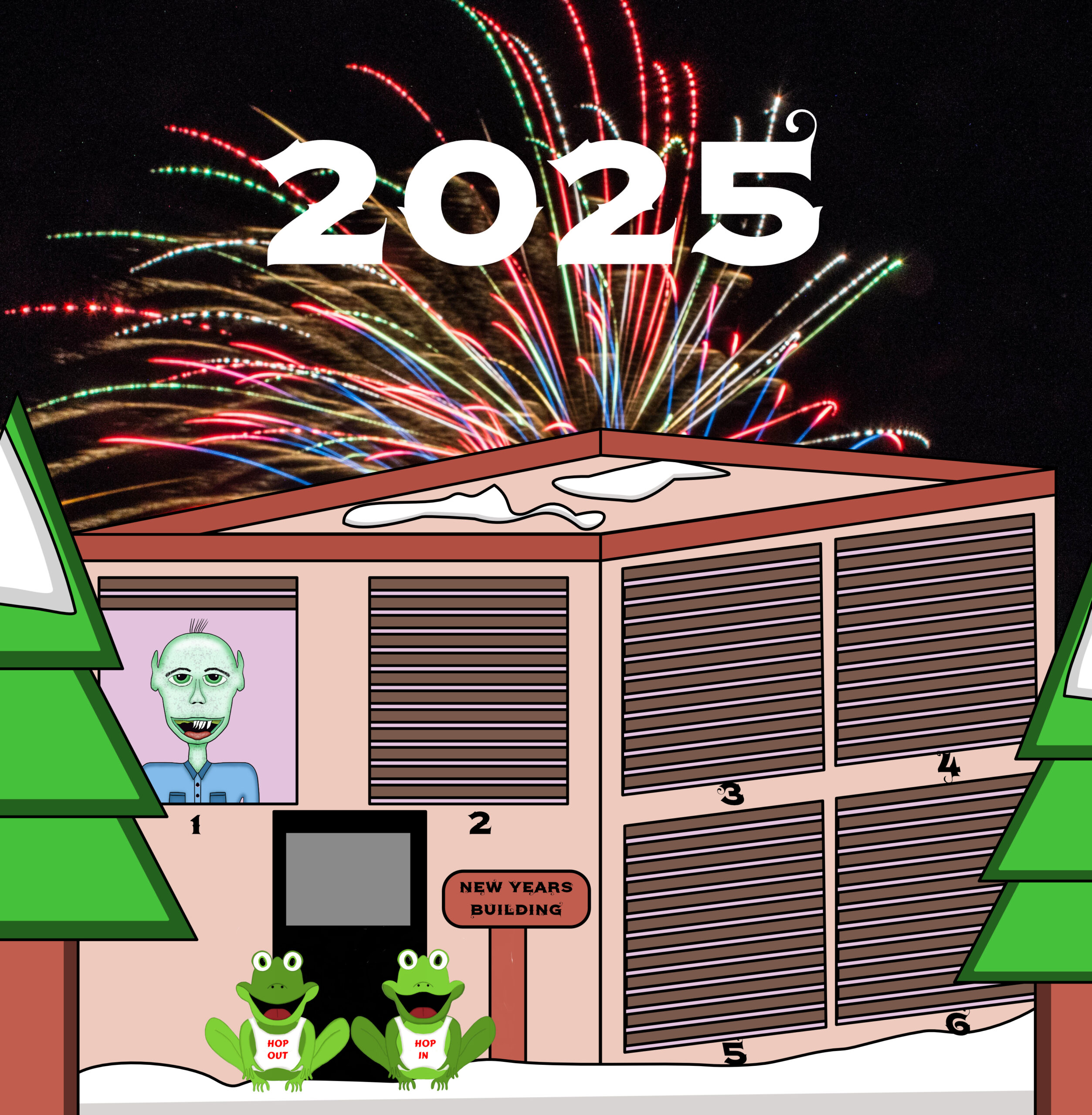 New Years Building 2025 – Apartment 1 – Bad Teeth Bradley