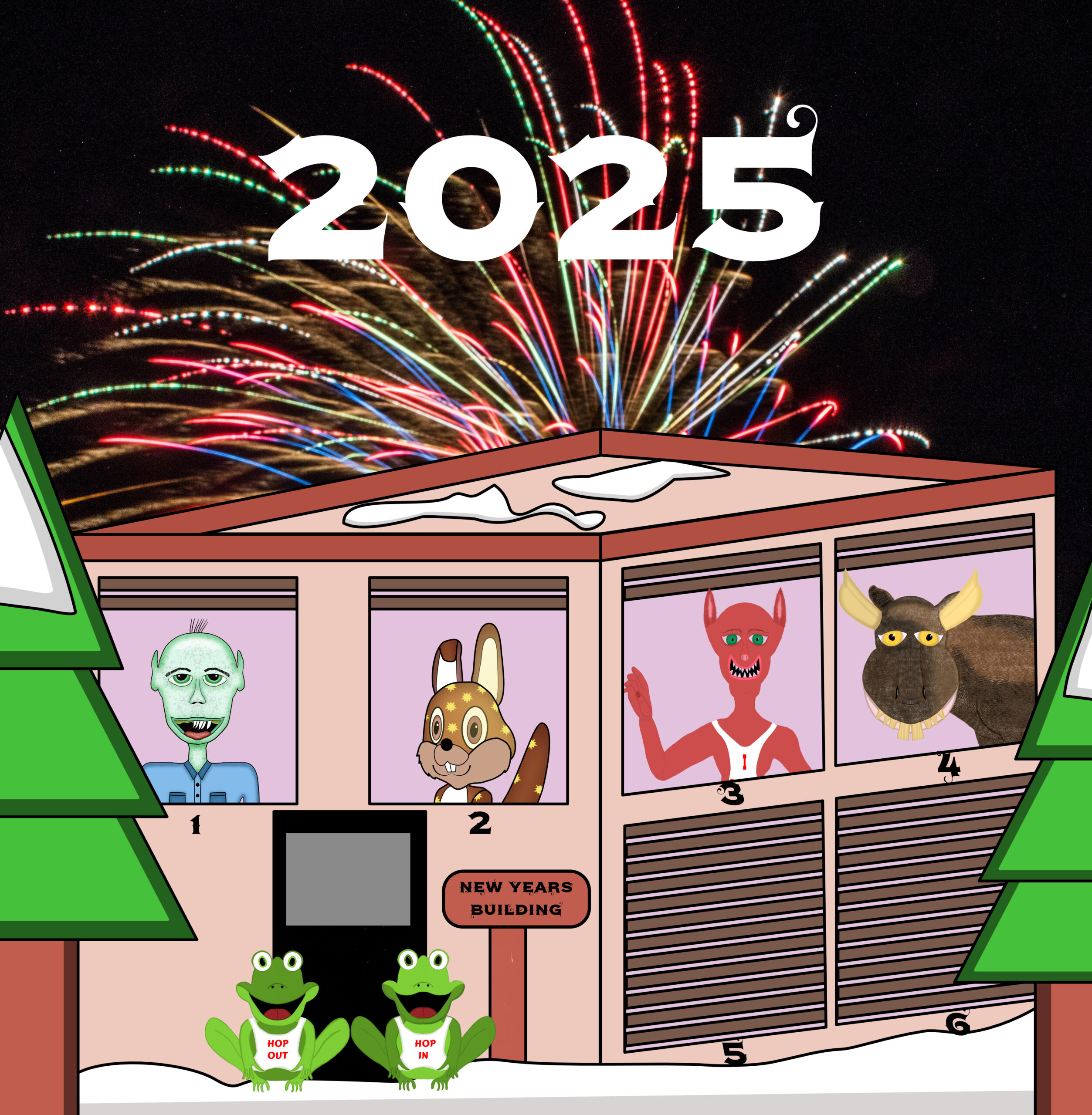 New Years Building 2025 – Apartment 4 – Canada Moose