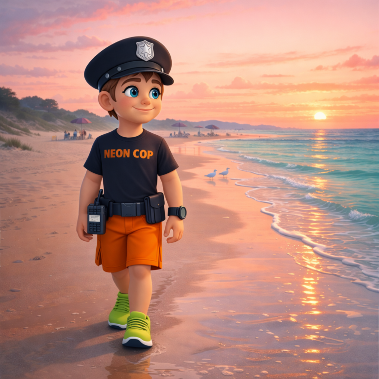 Neon Cop