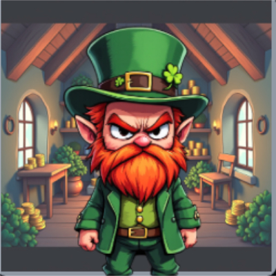 Angry Leprechaun Visits Storycraft